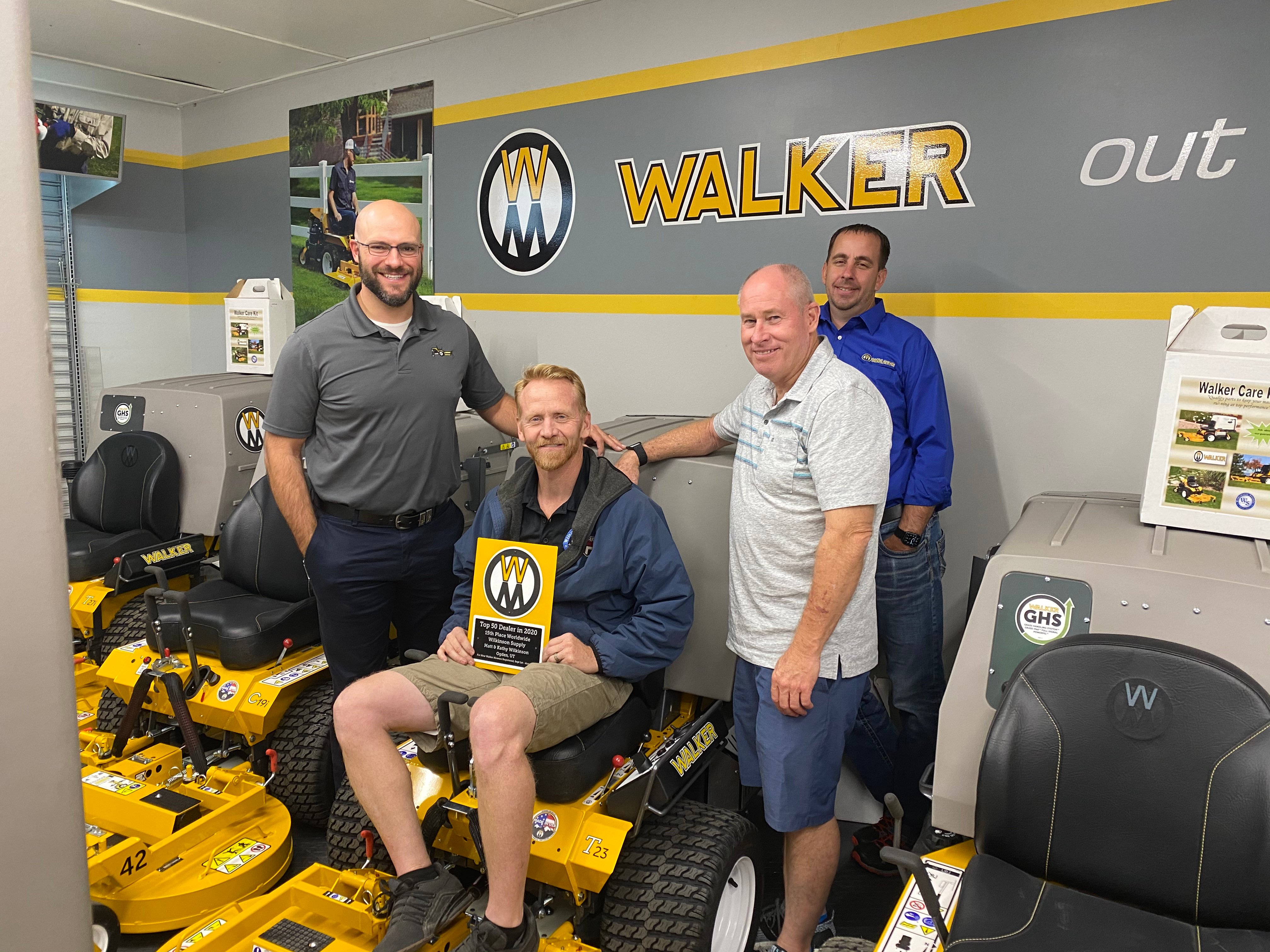 Walker 2025 mower dealers